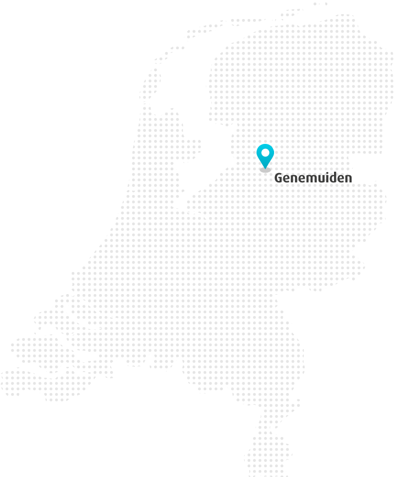 Map with pins